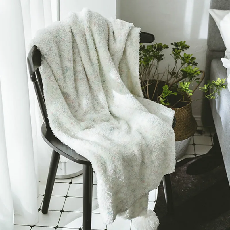 2018 New Weighted Blanket Thick Soft Throw Blanket on Sofa Bed Plane