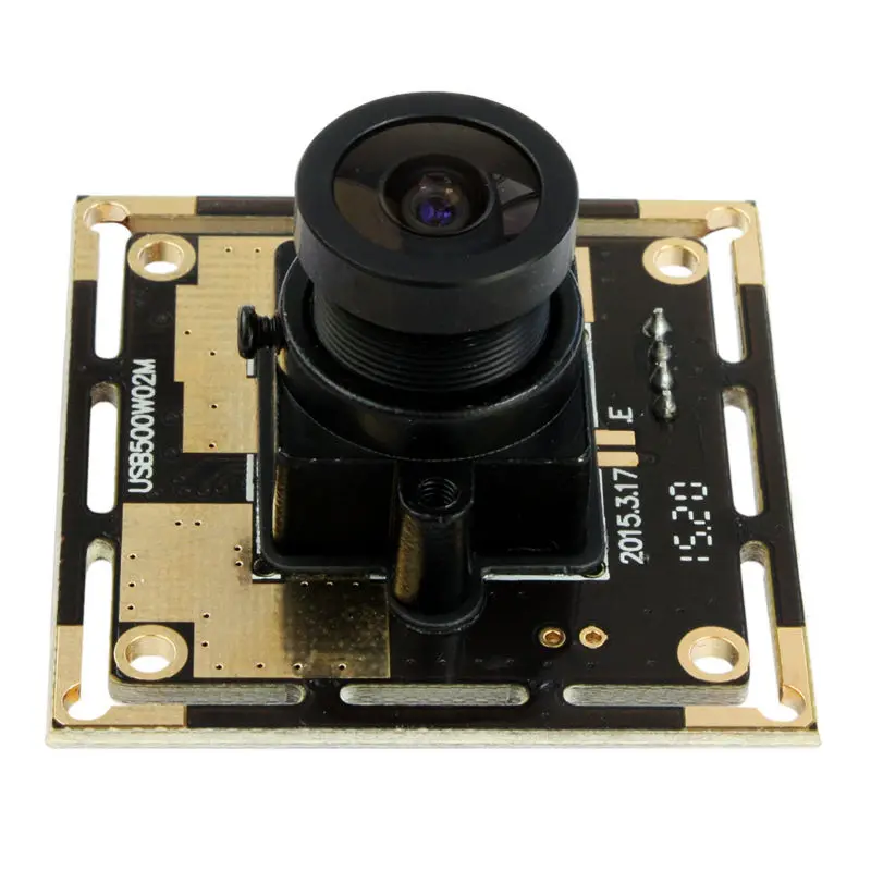 ELP 2,1 мм Широкий формат Mjpeg 5-мегапиксельная Hd UVC Mini-USB Webacm Cam 5MP OV5640 CMOS Камера модуль для робота видения/машина видения