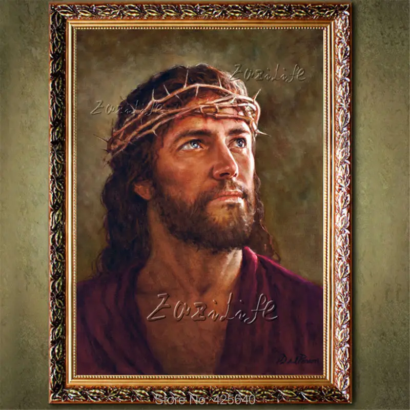 

Jesus Christ print Painting poster and print of Jesus wall art pictures for living room home decor quadros caudros decoration02