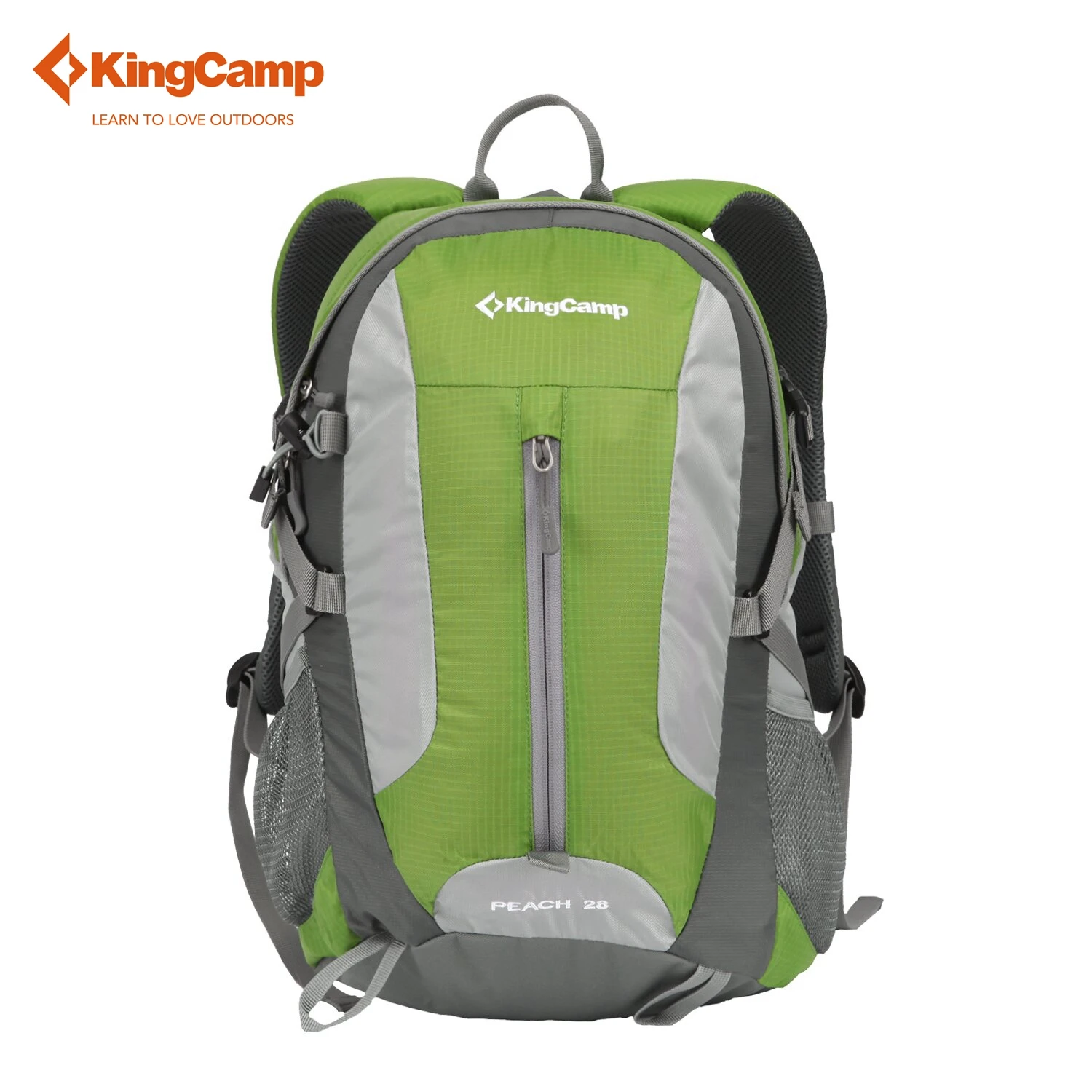 

KingCamp 28L Travel Backpack With Rain Cover Lightweight Multi-function Waterproof Anti-Tear Day Pack for Outdoor Hiking Camping