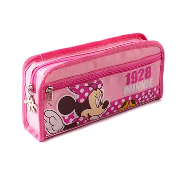 

Disney cute cartoon pencil bag primary school stationery box children pencil box the simple pencil case cartoon mickey mouse
