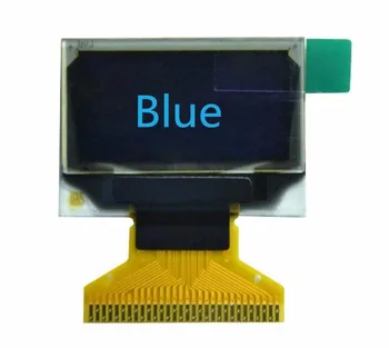 

0.96 inch 30PIN blue OLED LCD Screen SSD1306 Drive IC 12864 I2C Parallel Interface