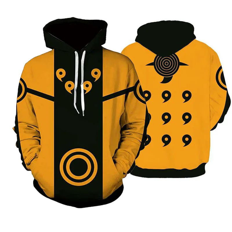 Cosroad Naruto Uchiha Itachi Kakashi Hoodie Cosplay Costumes Men Jacket Casual Coat for Halloween Party0(40)