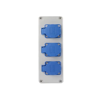 

IIP54 Building site dedicated Outdoor Waterproof Dustproof Power Socket 16A Multi-Function Rainproof Socket