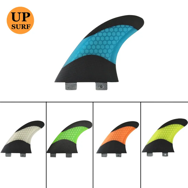 Surfboard Fin Surfing FCS G7 Fins Quilhas 5 Colors and Black Fiberglass