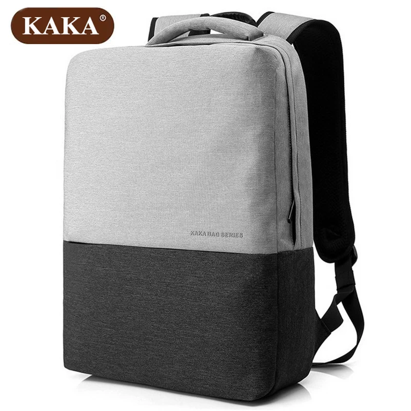 

KAKA 2019 Men's Backpacks Mochila for Laptop 15.6 Inch Notebook Computer Bags Men School Backpack Rucksack Free Shipping D155