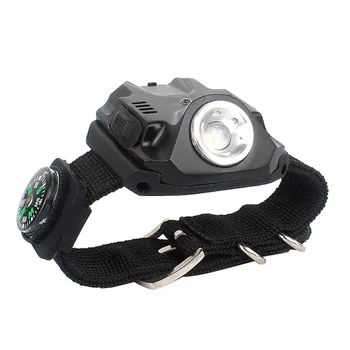 

MrY LED Wrist Watch Flashlight Torch Light USB Charging Rechargeable Flashlight