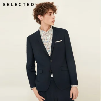 

SELECTED Men Pure Flat Collar Business Suit | 41835X505