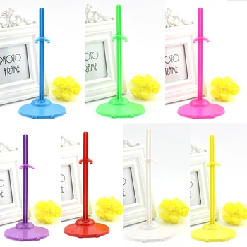

1pc Doll Dummy Puppet Wrist Stand Holder Plastic Bracket Support Rack Children Dollhouse Accessories For Toy Store Display
