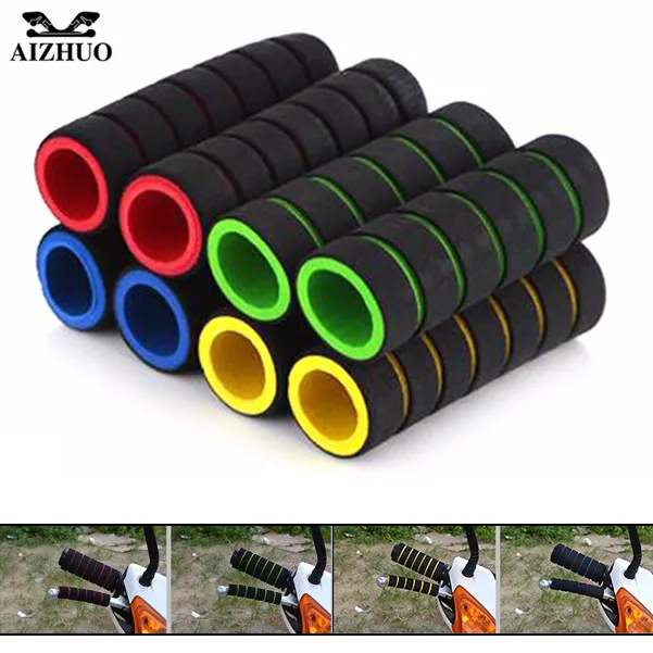 

4 pcs /1 pair Foam Sponge Handle Bar Soft Nonslip For honda crf 450 CR CRF XR XL 85 125 250 500 KTM KAWASAKI YAMAHA BMW