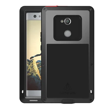 

Metal Armor For Sony Xperia XA2 Case 5.2 inch Shockproof Heavy Duty Phone Case sFor Sony XA2 Case XA 2 coque With Glass Cover