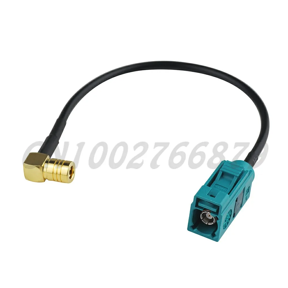 Fakra Z Female Jack To SMB Male Plug RF 15CM RG174 Cable For Neutral Coding USA