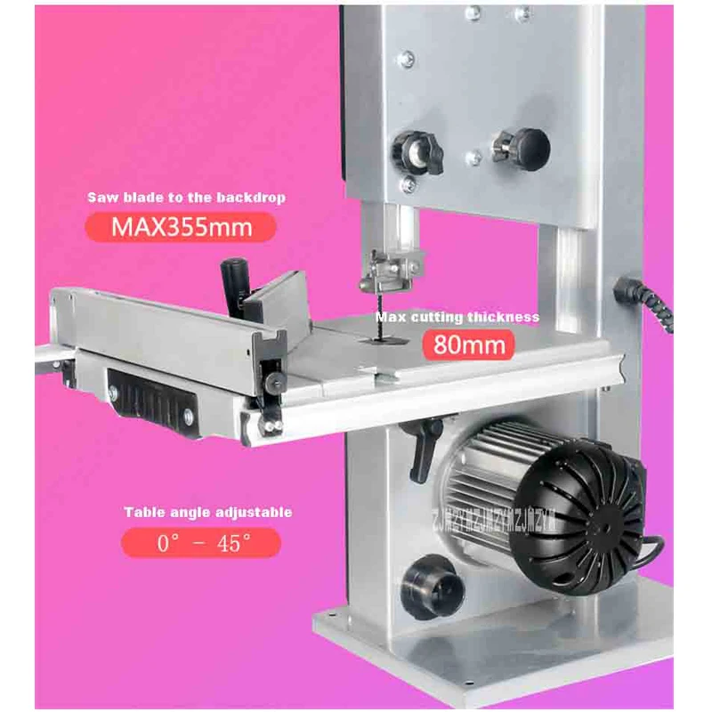 D9S 9 Inch Woodworking Band-Sawing Machine Wood Cutting Saw Blades Power Tools Household Mini Table Saws 220 V 500 W 15 m/s D9S 9 Inch Woodworking Band-Sawing Machine Wood Cutting Saw Blades Power Tools Household Mini Table Saws 220 V 500 W 15 m/s