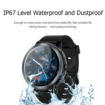 

TEAMYO Luxury 4G Smart Watch Men Android 7.1.1 2GB + 16GB IP67 Waterproof 1.39 Inch AMOLED Screen 580Mah Battery Smartwatch