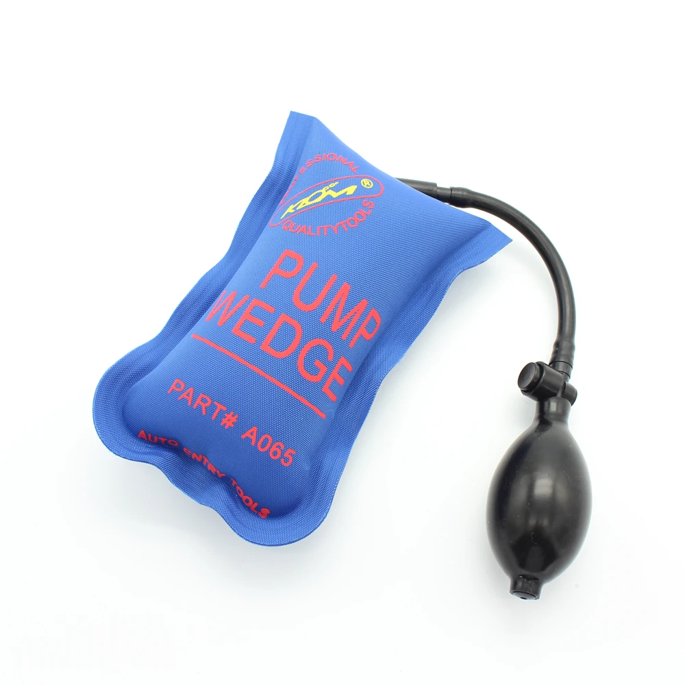 KLOM Pump Wedge Air Wedge with Car Radio Door Clip Panel Trim Dash Audio Removal Open Installer Pry Tool
