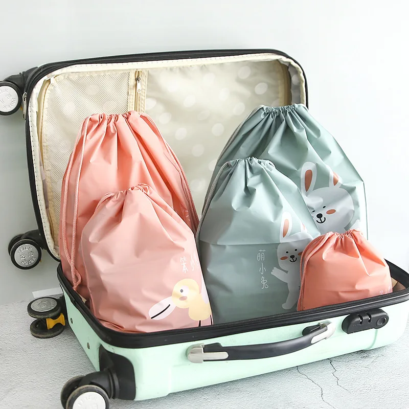 1pcs 3120 Fashion Drawstring Drawstring Pocket 3pcs/set Pulley Travel