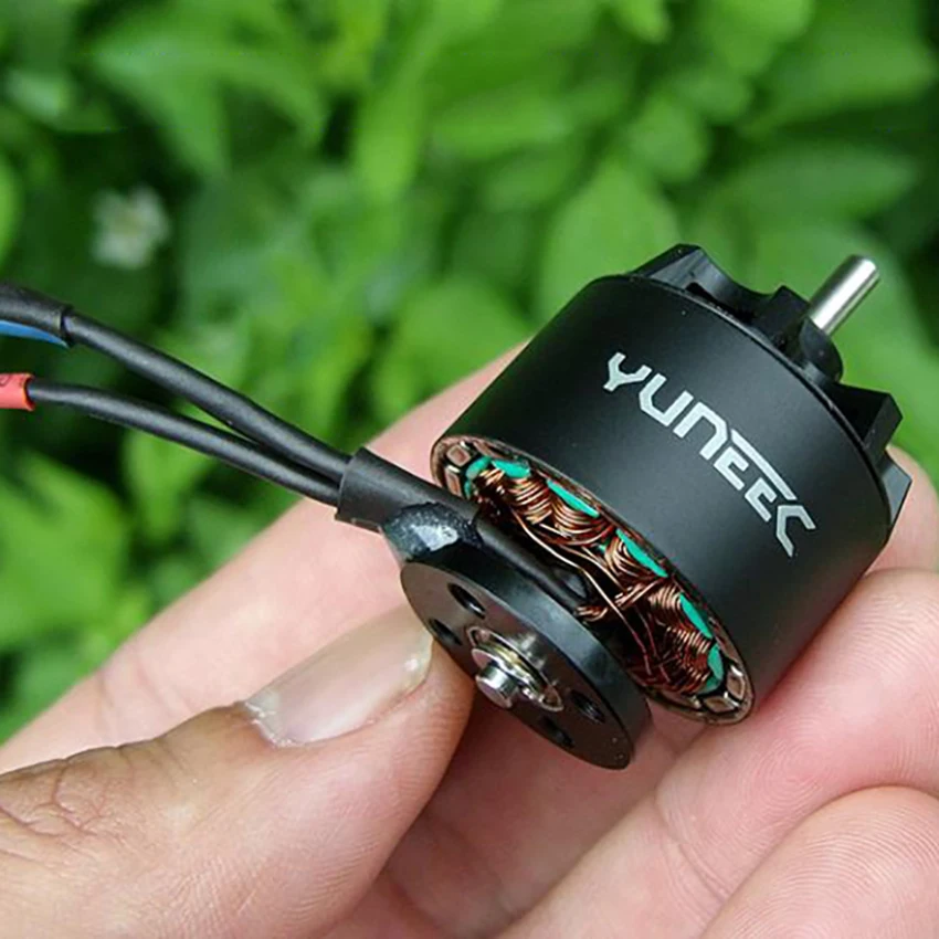 Высококачественный бесщеточный мотор YUNEEC 2810 1680KV с кабелем для квадрокоптера RC FPV