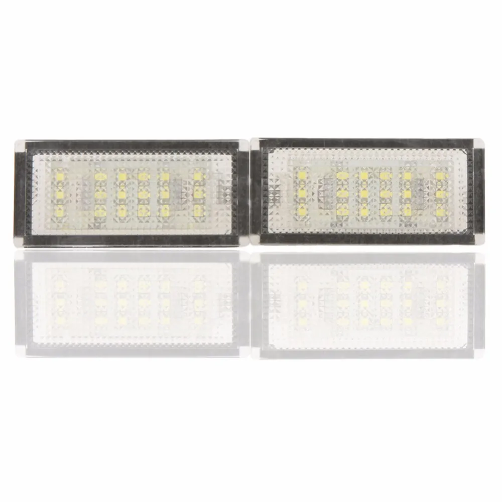 Best продаж 2 шт. Авто Номерные знаки для мотоциклов лампы автомобиля SMD 3528