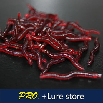 

Free shipping 100pcs soft grass carp bait soft artifical earthworm lure soft earthworm lure for carp fishing