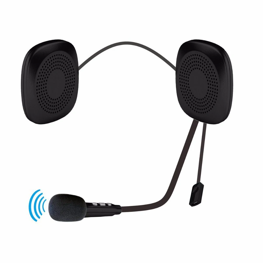 Шлем гарнитура беспроводные Bluetooth наушники совместимы с большинством мотоциклетных скутеров шлемы Громкая связь