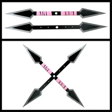 Последняя фантазия VII Косплей Yuffie Kisaragi Cross Shuriken