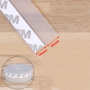 

1Meter 5Colors Self adhesive 3M Glue Door Window Draught Anti-Dust Insect Seal Strip Soundproofing Weatherstrip Sealing Strip