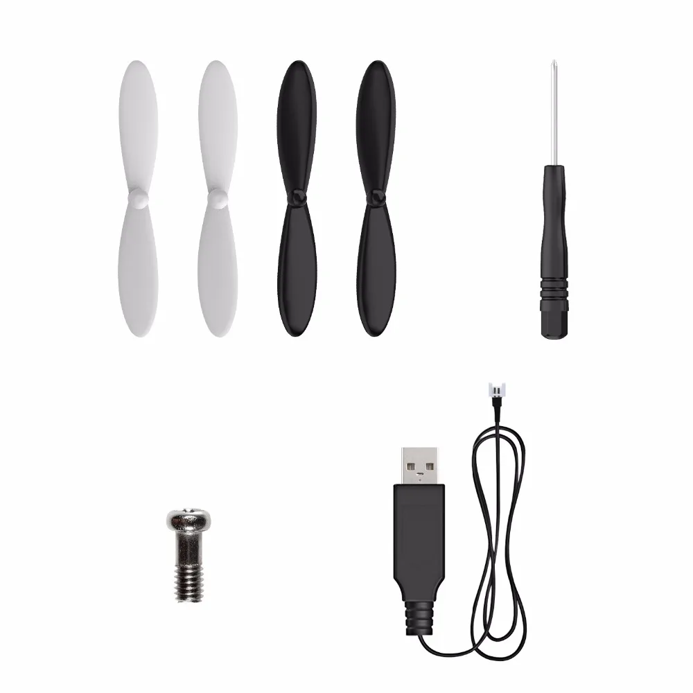 

Drone with Camera Drone Dron Accessorie propeller Wind leaf Black and white a set of 4 Accessories USB charger for AT-96/GD-90