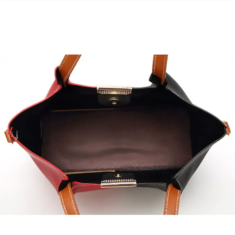New Fashion PU Leather bag female Women bag handbags, ladies' Shoulder Bag Messenger Bag~ Hit colors matching 1292 New Fashion PU Leather bag female Women bag handbags, ladies' Shoulder Bag Messenger Bag~ Hit colors matching 1292