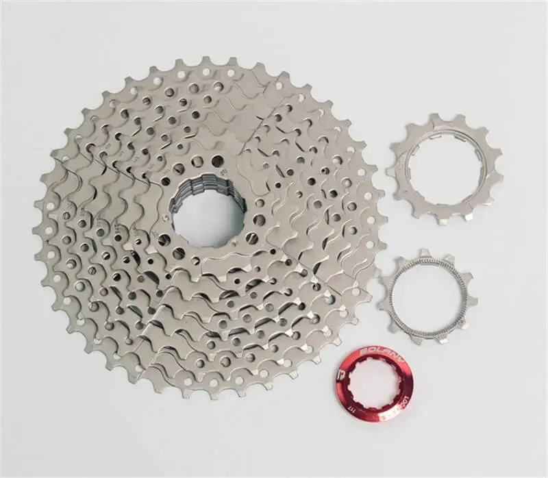 BOLANY велосипед свободного колеса 9 скорость 11 40T MTB Горный шоссейный сталь Casette