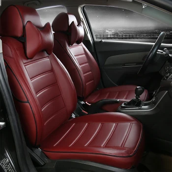 

Car seat covers for Agila Vectra Zafira Astra GTC PAGANI ZONDA SAAB Spyker RAM HUMMER CC pu leather cushions set mat accessories