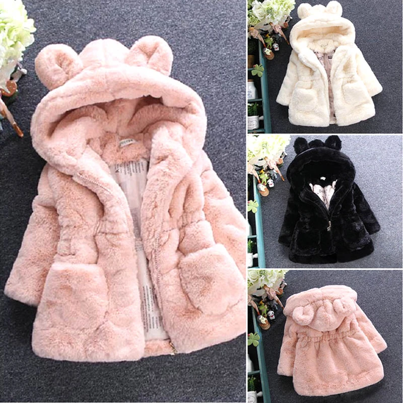 baby pink winter coat
