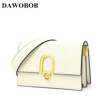 DAWOBOB Women Messenger Bags High Quality Cross Body Bag Split Leather Small Female Shoulder Bag Flap Handbags Bolsas Feminina nesitu high quality new red green black split leather small women messenger bags ladies handbags female shoulder bags m0965