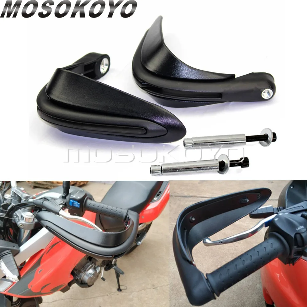 

Matte Black 7/8" Motocross Enduro Handguard Dual Road 22mm Hand Guard for KTM ATV Scooter Yamaha Suzuki