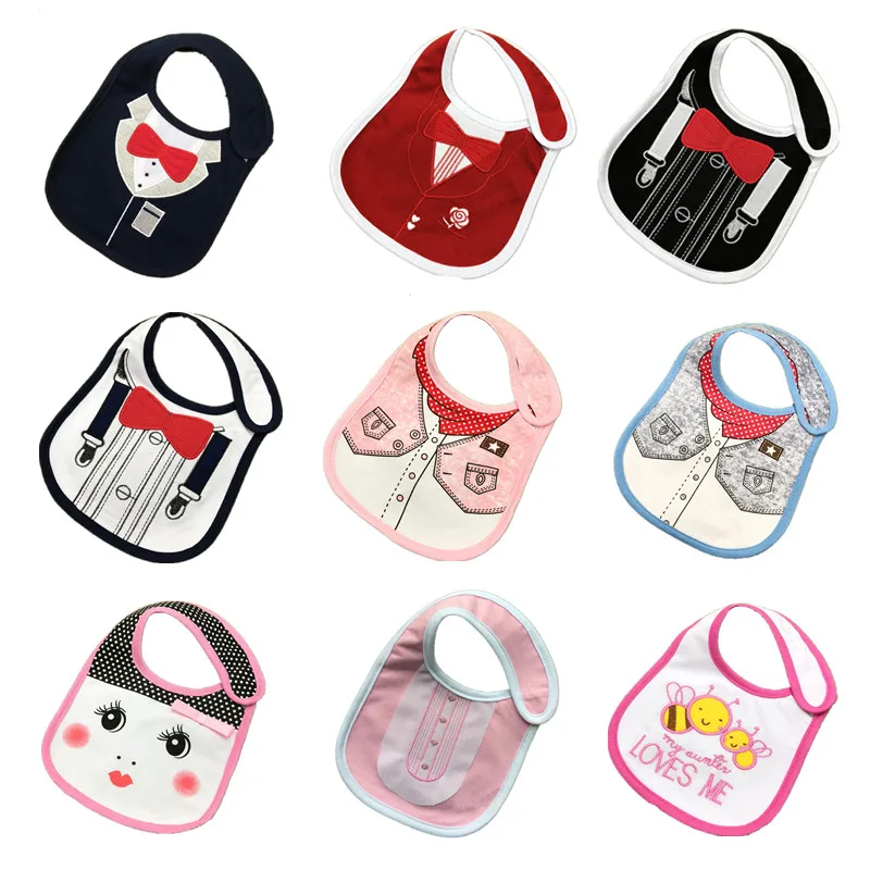 Full Dress Style Baby Bibs Waterproof Baby Boys Girls Burp Cloth Bib Infant Bandana Bibs Stuff Newborn Saliva Towel Tissue Scarf
