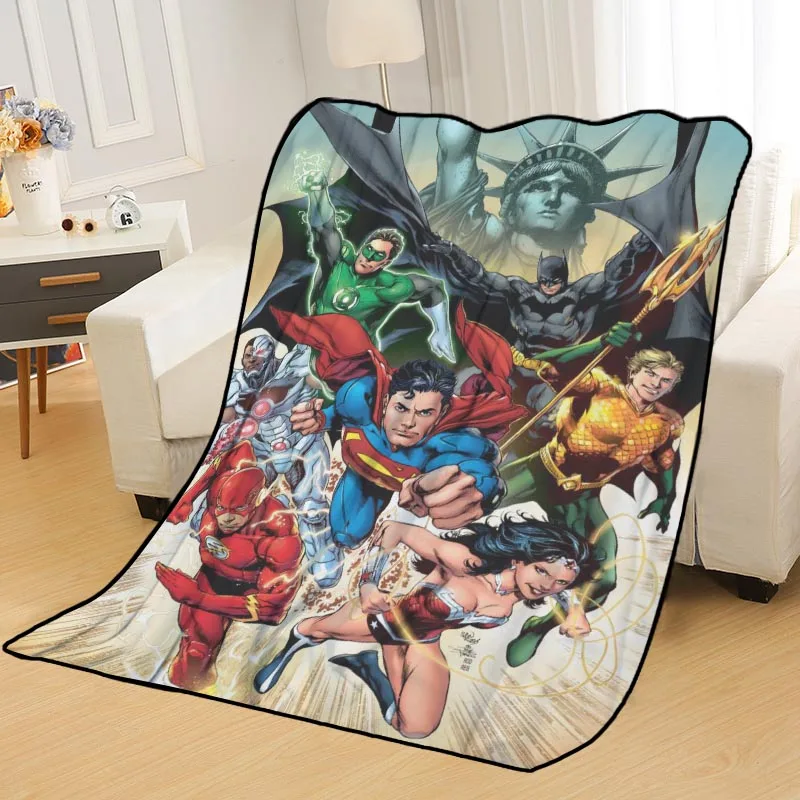 

New Arrival Superman Blankets Printing Soft Nap Blanket On Home/Sofa/Office Portable Travel Cover Blanket