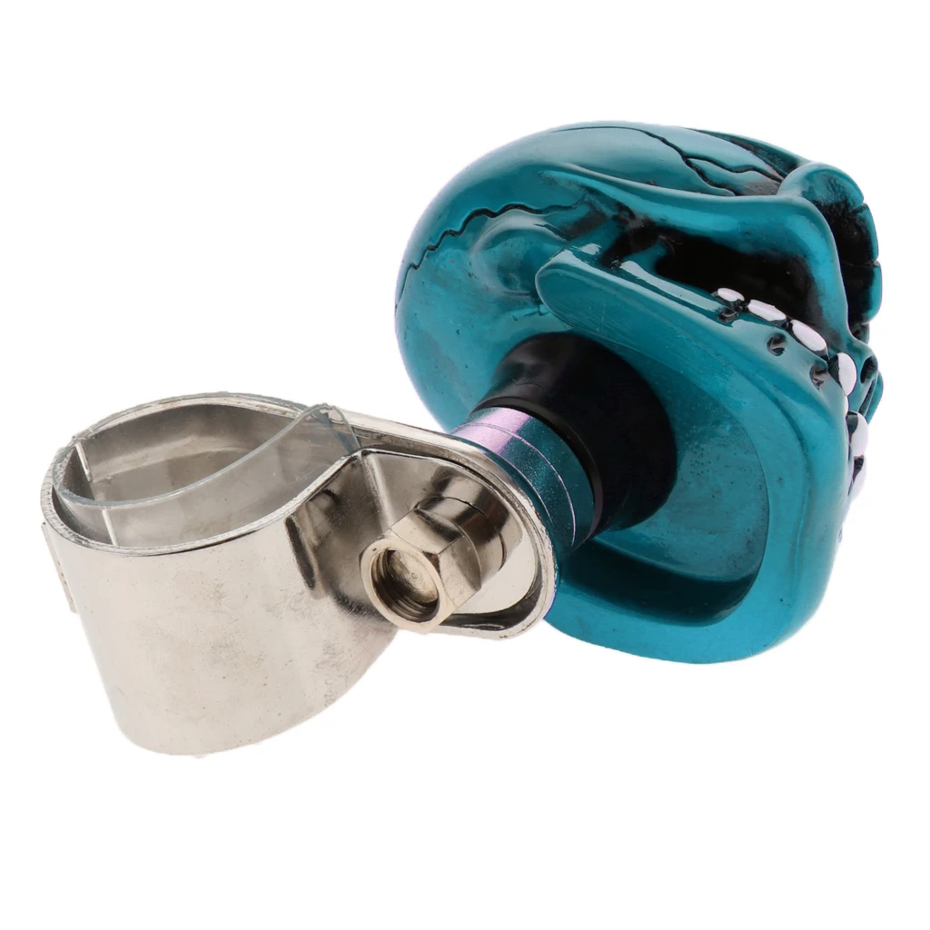 Car Steering Wheel Spinner Knob Power Handle Ball Hand Control Ball Booster Wheel Strengthener Removable Ball Skull Cool Style