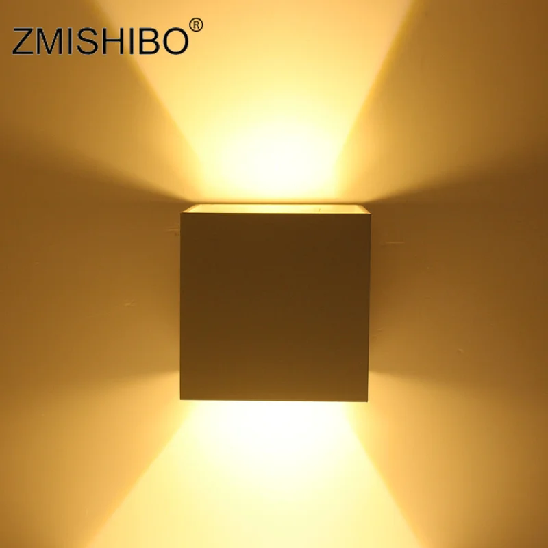 

ZMISHIBO Modern Style Waterproof LED Wall Lamps 110V-240V Adjustable Beam Angle Surface Mounted DecorationIP44 Landscape Lights