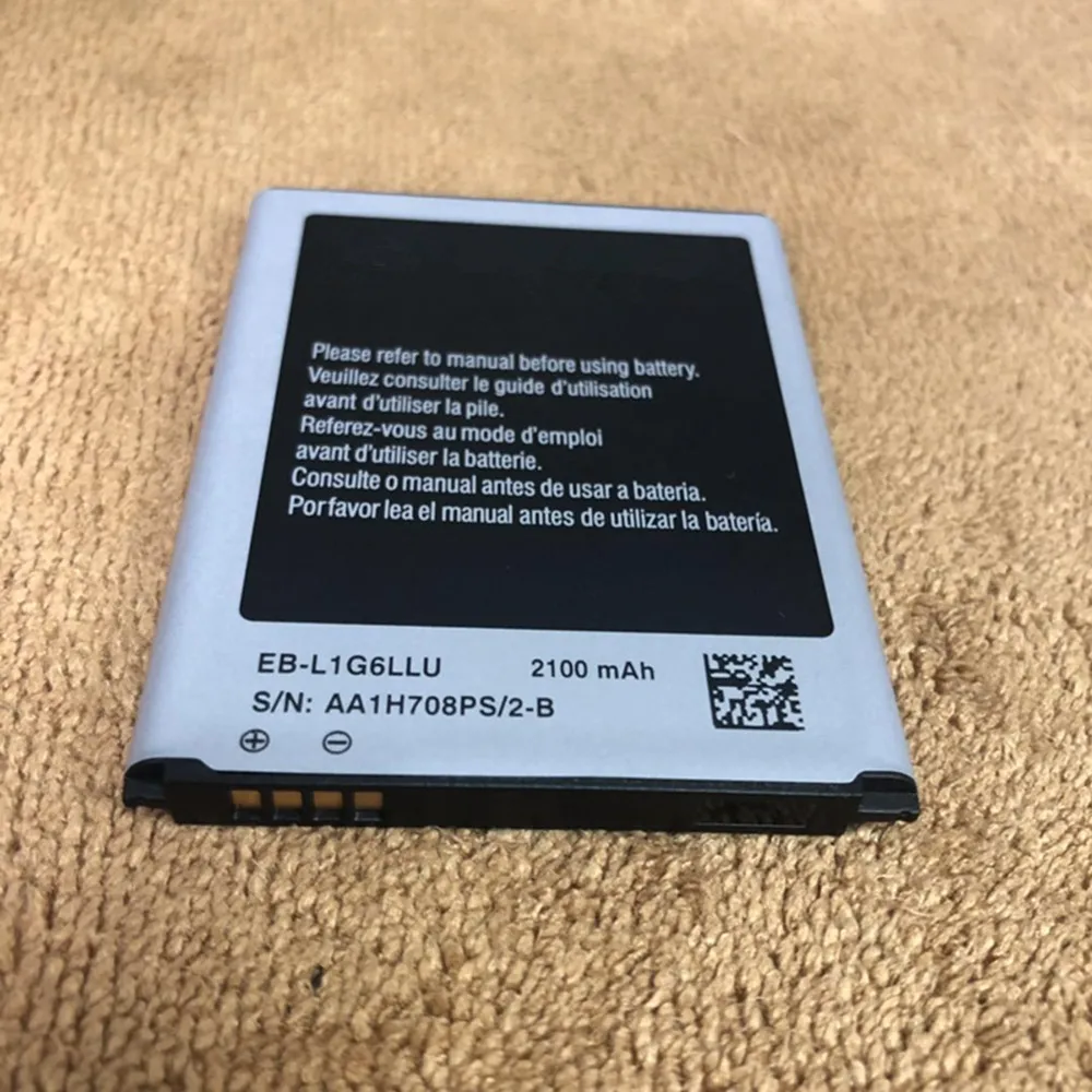 EB L1G6LLU 2100mah сотовый телефон Замена литий ионная батарея для Samsung GT i9300|battery for|battery for