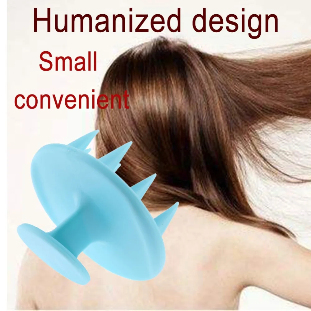 Silicone Shampoo Scalp Brush Massager Shower Body Washing Hair Massage Comb Spa Shower Brush Massage Relax for Family (3)