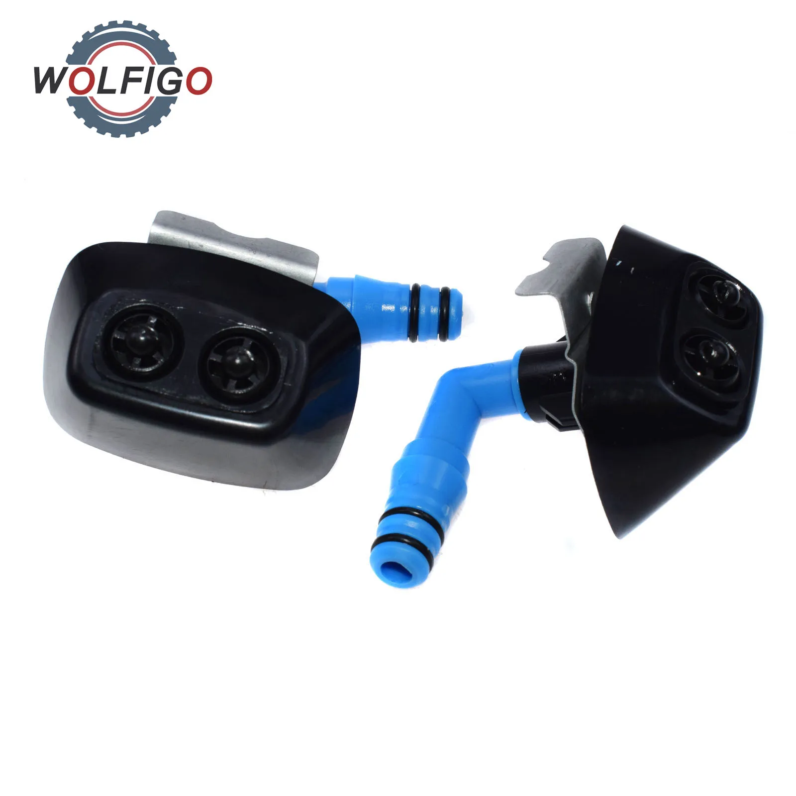 WOLFIGO налобный распылитель для омывателя фонарь форсунка и зажим Saab 9 3 93 2003 2012 12803972
