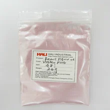 Жемчужный пигмент, перламутровый пигмент, слюдяной порошковый пигмент, порошок для ногтей, товар: 481, цвет: розовый, 20 г в партии