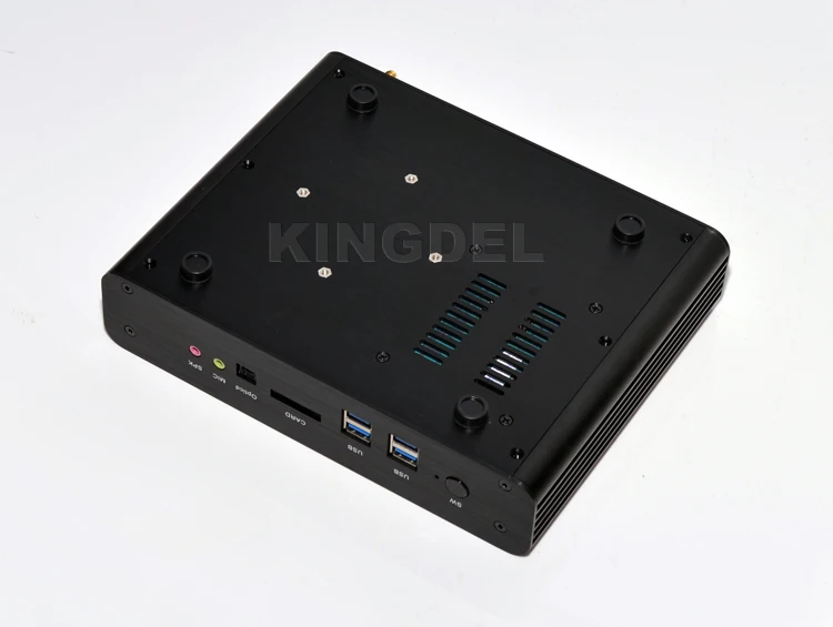 Платформа Intel NUC Core i7 5500u 2 HDMI + 2lan SD карты безвентиляторный Мини-ПК ТВ коробка 4 К HTPC Оконные рамы 7 /8/10/Linux мини-настольные игры компьютер