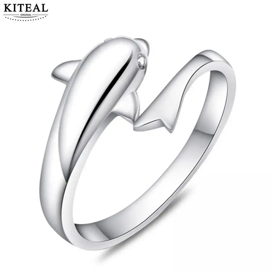 KITEAL 2018 Новый уникальный с серебряным покрытием дизайнерское милое кольцо