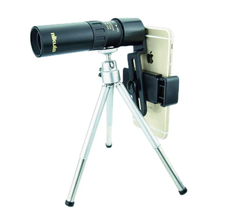 Ecusells Регулируемый 30X зум-объектив телефон телескопа Портативный мобильный длиннофокусный объектив