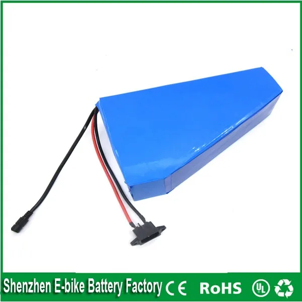 Best  48v 1000w triangle electric bike battery  48V 20Ah for 48v Bafang/8fun 1000w /750w mid/center drive motor  +charger +bag 13