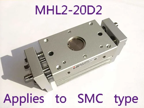 

MHL2-20D2 wide type gas claw (parallel opening and closing) MHL series SMC type cylinder