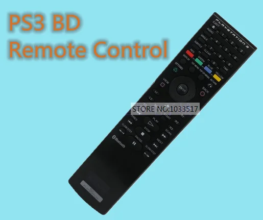 

Used For Sony PS3 BD Remote Control Keyboard For PLAYSTATION 3 Blu-Ray DVD Disc Bluetooth Remote