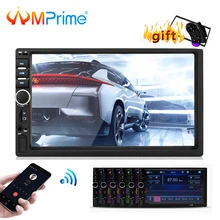 AMPrime Autoradio 2din 7 “Car Multimidio Lettore Bluetooth Mirrorlink 2din Car audio Aux/TF/USB/FM macchina Fotografica di RearView MP4 MP5 Lettore