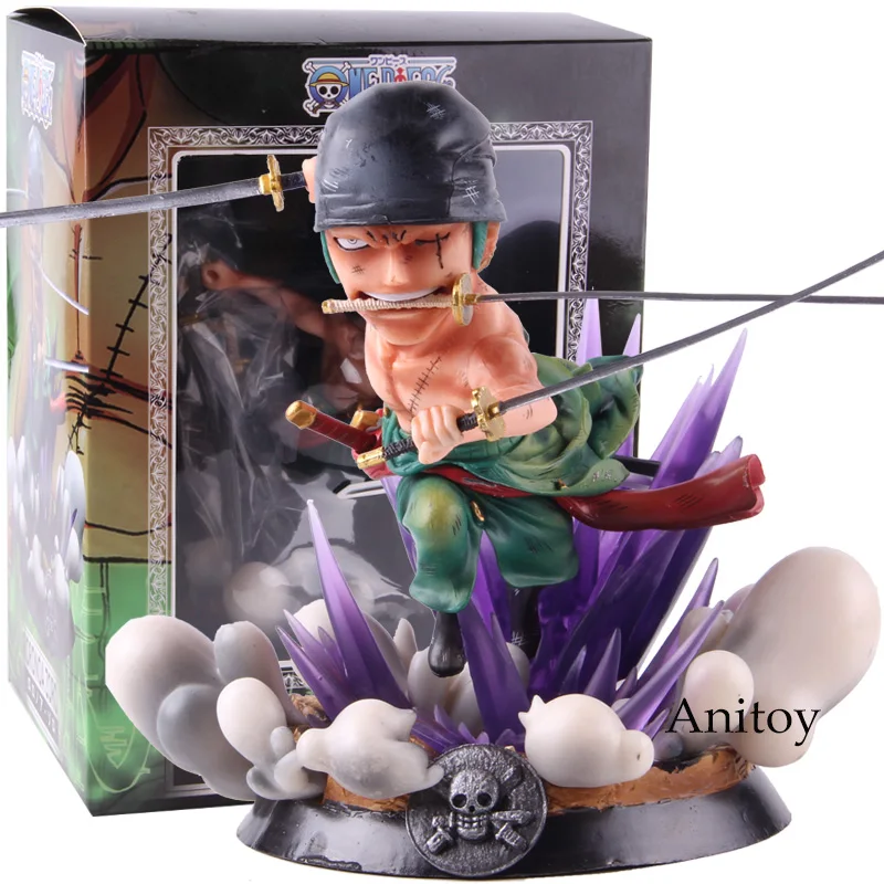 

Anime One Piece Roronoa Zoro GK Statue PVC One Piece Zoro Figure Collectible Model Toy