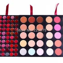 Pro 90 цветов палитра для макияжа 15 румян 15 консилер Маскировка 60 блеск для губ набор Красота Косметика